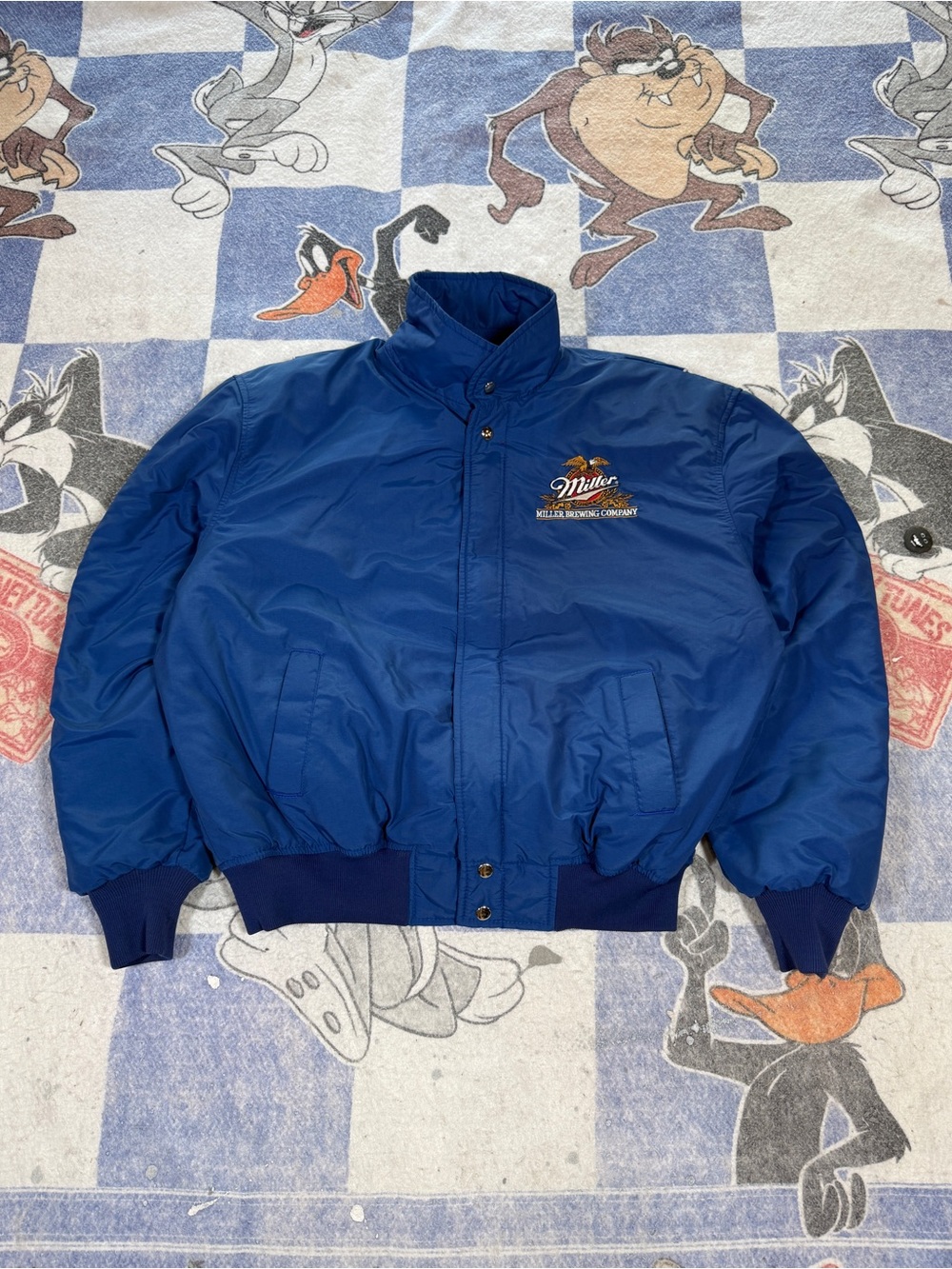 Vintage miller lite jacket